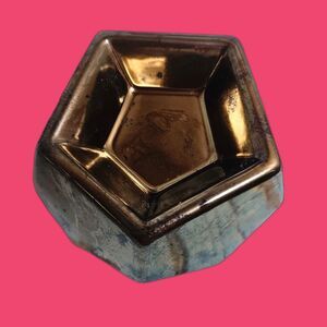 NEW Scentsy Midnight Copper Warmer – 3.5" Tall Element – Geometric Design